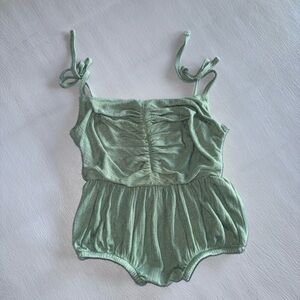 Kate Quinn Green Romper
